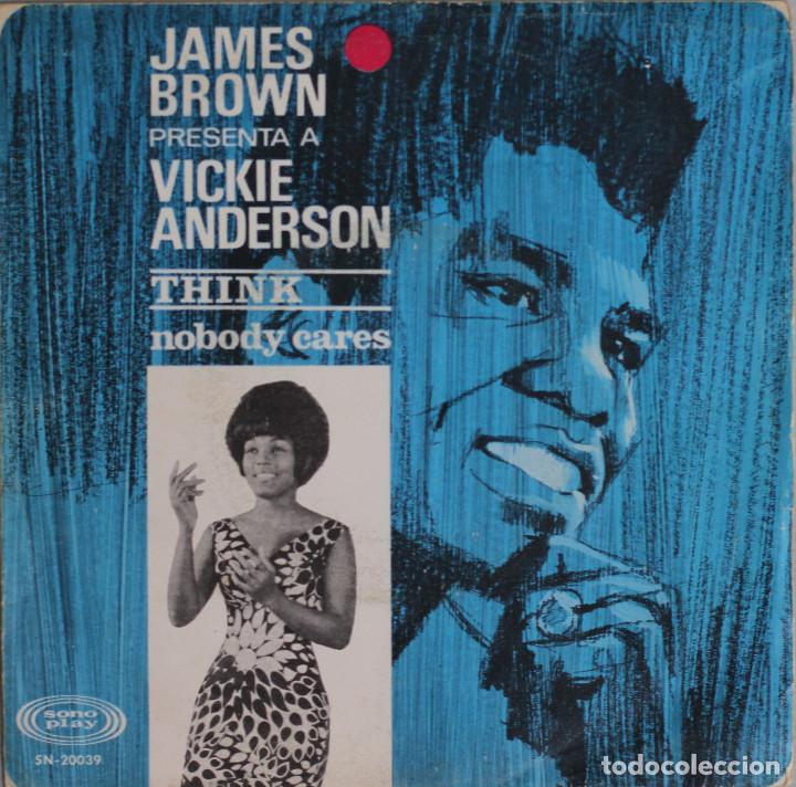 Discos de vinilo: VICKIE ANDERSON// THINK// 1967// SINGLE// SONOPLAY - Foto 1