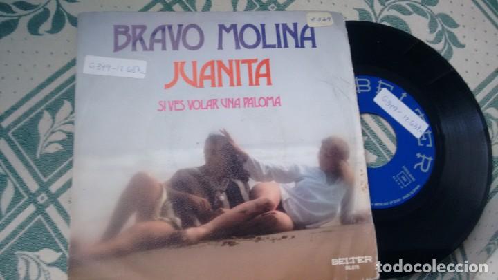 Vinyl-Schallplatten: SINGLE ( VINILO) DE BRAVO MOLINA A&Ntilde;OS 70