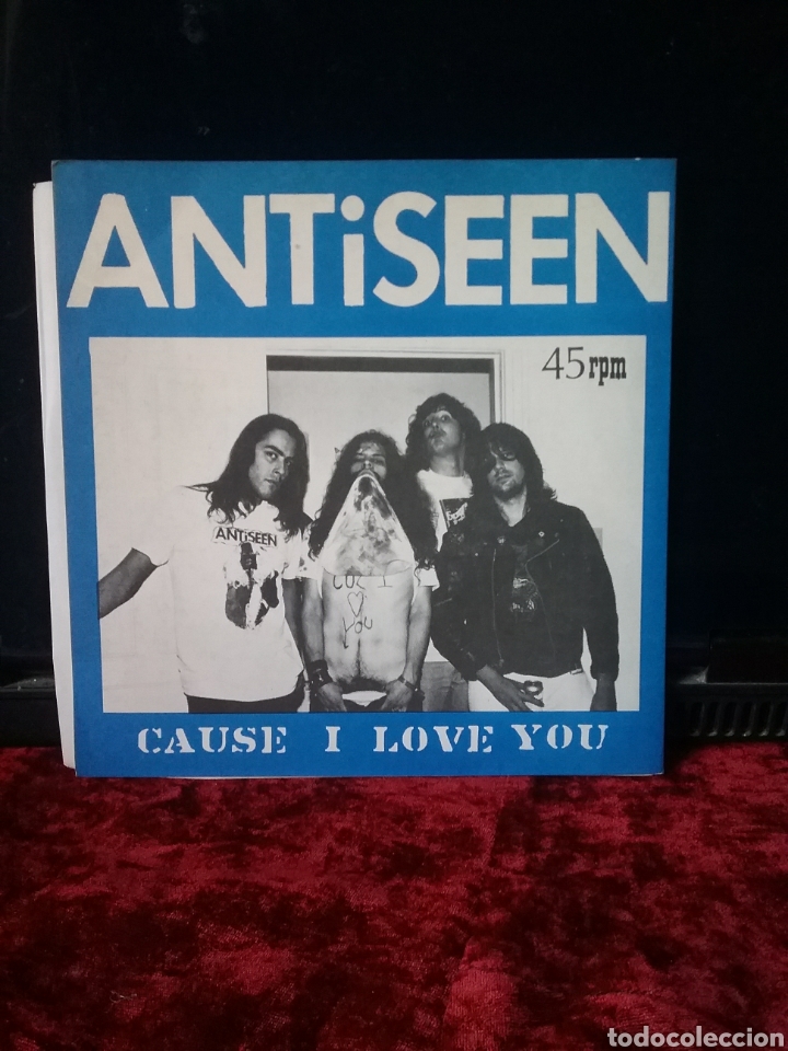 Discos de vinilo: ANTISEEN 1990 AJAX RECORDS - Foto 2