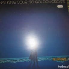 Discos de vinilo: NAT KING COLE - 20 GOLDEN GREATS LP - EDICION INGLESA - EMI RECORDS 1978 CON FUNDA INT. ORIGINAL. Lote 223803846