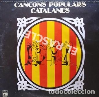 Discos de vinilo: LP DE - CAN&Ccedil;ONS POPULARS CATALANES - - Foto 3