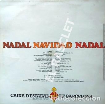 Discos de vinilo: LP DE - NADAL - NAVIDAD - NADAL - - Foto 2