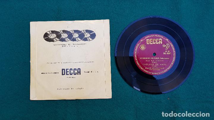 Discos de vinilo: FRANK CHACKSFIELD Y SU ORQUESTA - ATARDECER EN PARIS - SINGLE - Foto 3