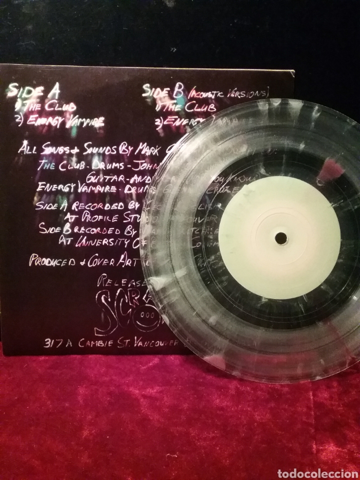 Discos de vinilo: ITCH 1991 Punk Canadiense Edicion Limitada de 1000 - Foto 4