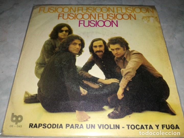 Discos de vinilo: FUSIOON-RAPSODIA PARA UN VIOLIN - Foto 1