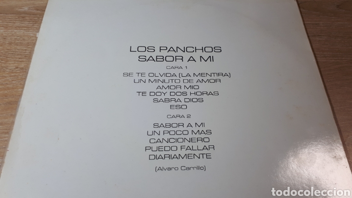 Discos de vinilo: LOS PANCHOS SABOR A MI - Foto 2