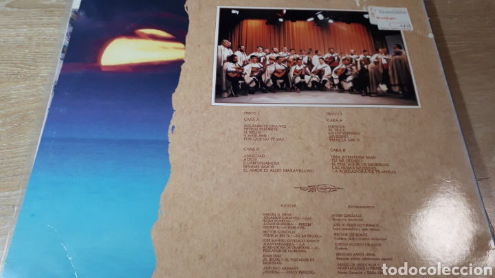 Discos de vinilo: LOS SABANDE&Ntilde;OS A LA LUZ DE LA LUNA DOBLE LP - Foto 2