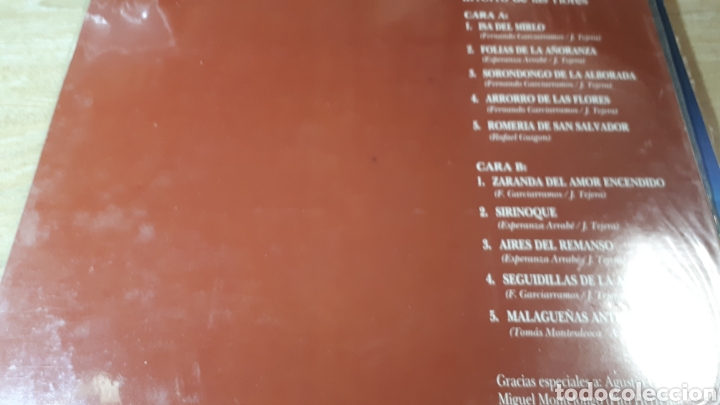 Discos de vinilo: A&Ntilde;ORANZA ARRORRO DE LAS FLORES - Foto 2