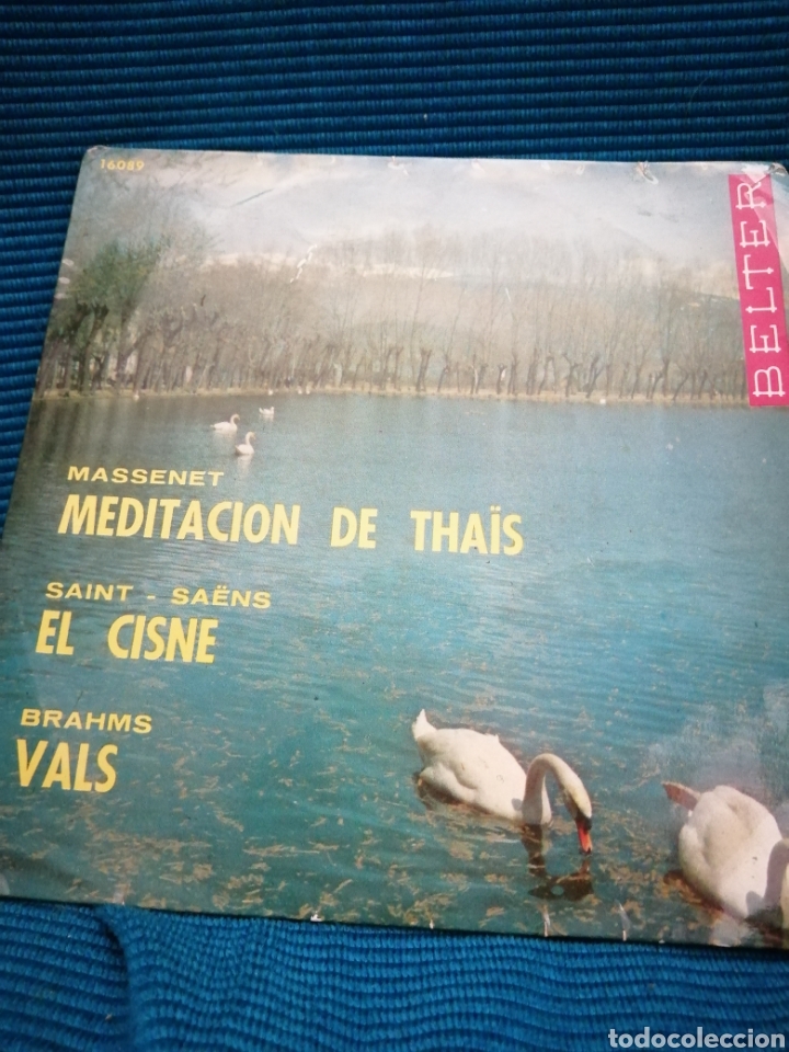 Discos de vinilo: SINGLE MASSENET, SAINT SAENS, BRAHMS - Foto 1