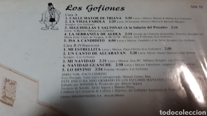 Discos de vinilo: LOS GOFIONES VOL. V - Foto 3