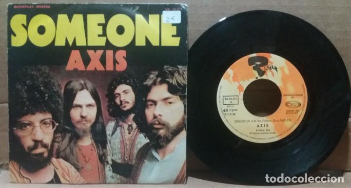 Discos de vinilo: AXIS / SOMEONE / SINGLE 7 INCH - Foto 1