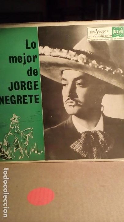 Discos de vinilo: JORGE NEGRETE - LO MEJOR . - Foto 1