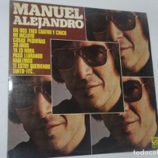 Discos de vinilo: LP, MANUEL ALEJANDRO ‎– MANUEL ALEJANDRO, GRAMUSIC 1976, VER FOTOS. Lote 223891185