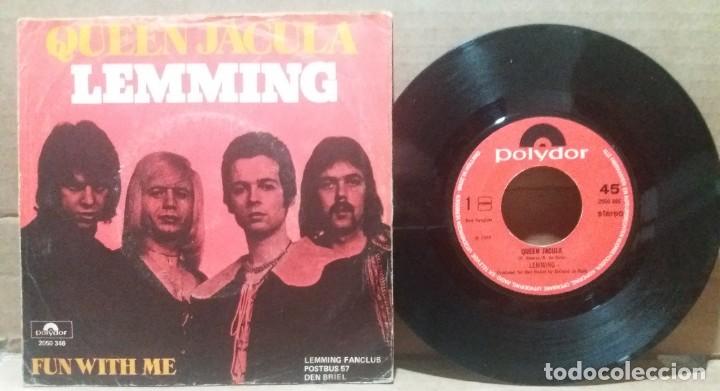Discos de vinilo: LEMMING / QUEEN JACULA / SINGLE 7 INCH - Foto 1