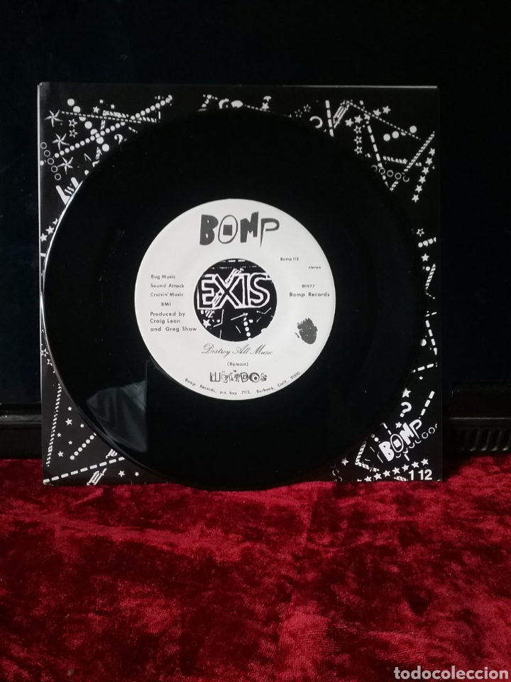 Discos de vinilo: THE WEIRDOS 1977 &iexcl;BOMP! 112. 7&rdquo; - Foto 3