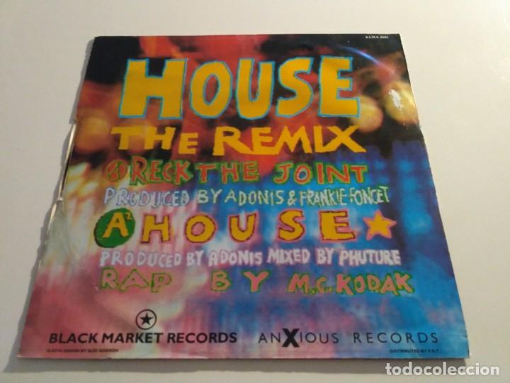 Discos de vinilo: Adonis - Reck The Joint / H.O.U.S.E. - Foto 2