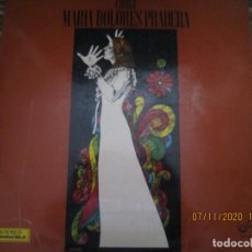 Discos de vinilo: MARIA DOLORES PRADERA - CANTA MARIA DOLORES PRADERA LP - ORIGINAL ESPAÑOL - ZAFIRO 1973 - STEREO -