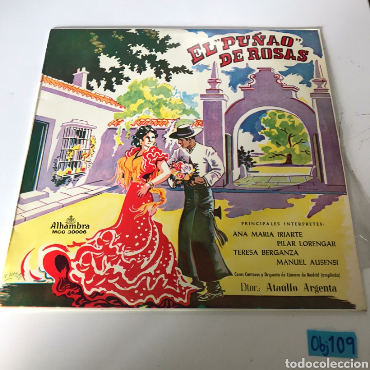 Discos de vinilo: El pu&ntilde;ao de rosas - Foto 1