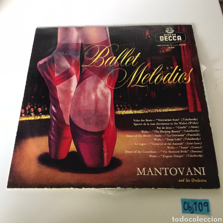 Discos de vinilo: Mantovani ballet melodies - Foto 1