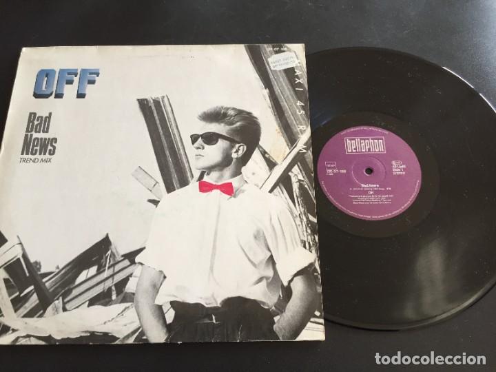 Discos de vinilo: Off &lrm;&ndash; Bad News - 12&rdquo; original germany - Foto 1