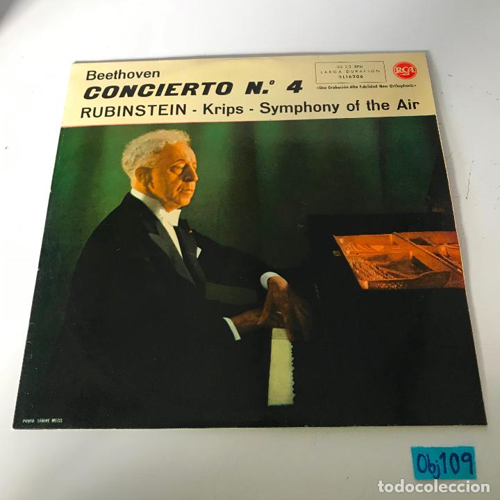 Discos de vinilo: Beethoven concierto n&uacute;mero cuatro - Foto 1