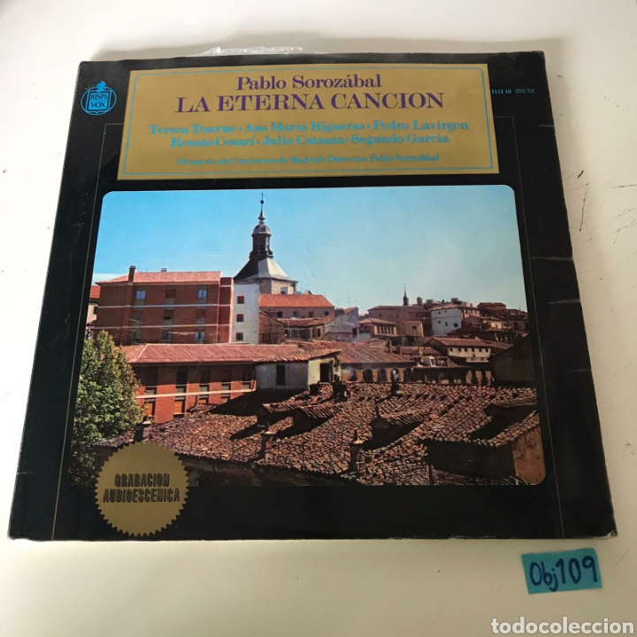 Discos de vinilo: Pablo soroz&aacute;bal la eterna canci&oacute;n - Foto 1