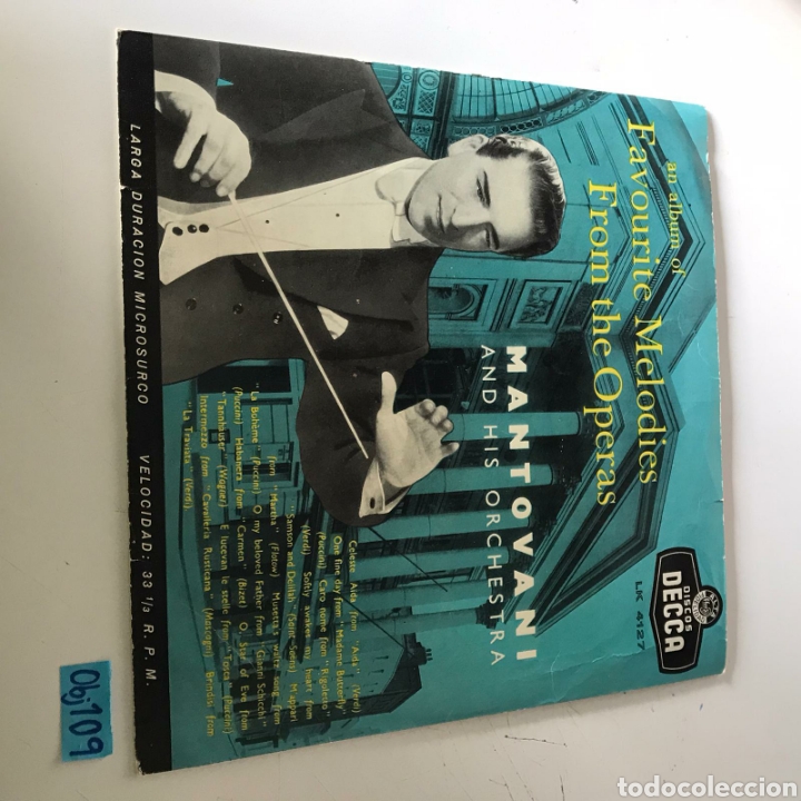 Discos de vinilo: Mantovani y su orquesta - Foto 1