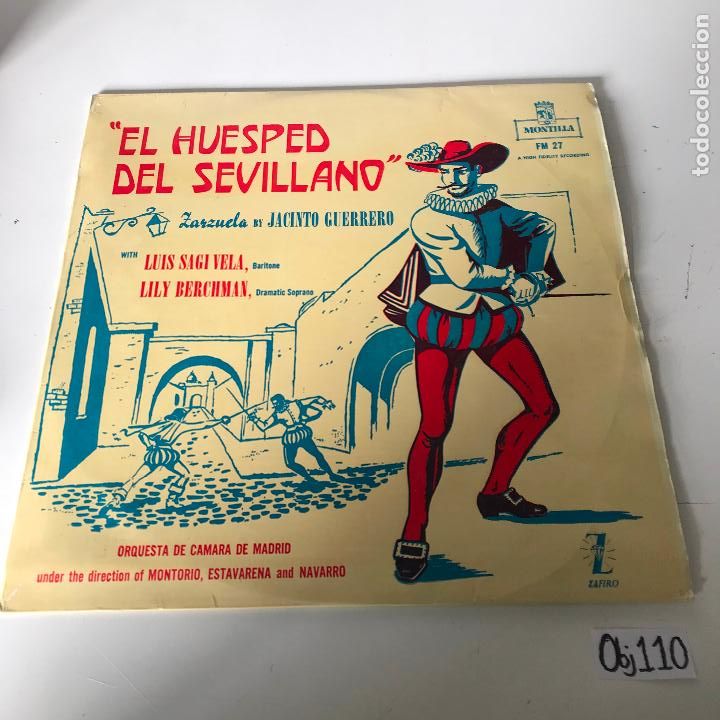 Discos de vinilo: El hu&eacute;sped del sevillano - Foto 1