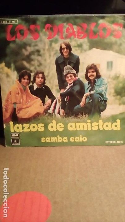 Discos de vinilo: LOS DIABLOS - LAZOS DE AMISTAD . - Foto 1
