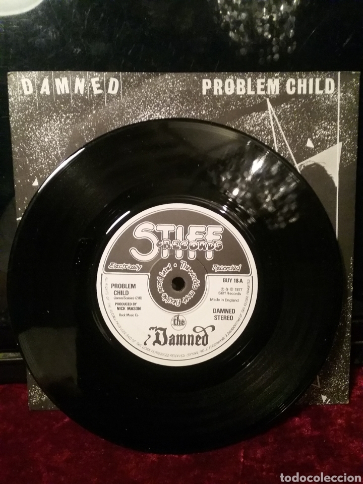 Discos de vinilo: DAMNED 1977 STIFF RECORDS - Foto 3
