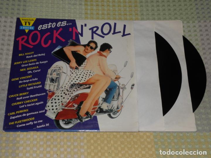 Discos de vinilo: ESTO ES ... ROCK &acute;N&acute;ROLL - 2 LP - Foto 1