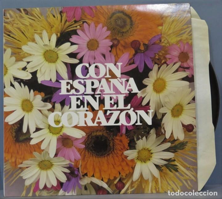 Discos de vinilo: LP. CON ESPA&Ntilde;A EN EL CORAZON - Foto 1