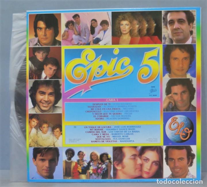 Discos de vinilo: LP. EPIC 5 - Foto 2