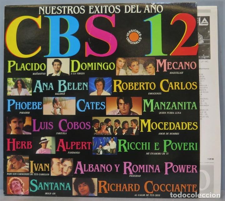 Discos de vinil: LP. CBS 12