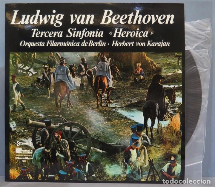 Discos de vinilo: LP. BEETHOVEN. TERCERA SINFONIA - Foto 1