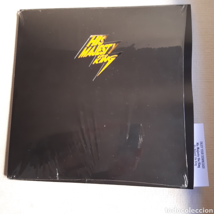 Discos de vinilo: His Majesty The King. LP. Con c&oacute;digo de descarga - Foto 1