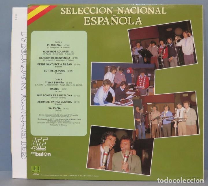 Discos de vinilo: LP. SELECCION NACIONAL ESPA&Ntilde;OLA - Foto 2