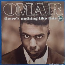 Discos de vinilo: SINGLE /OMAR/THERE'S NOTHING LIKE THIS-I DON'T MIND THE WAITING REMIX/TALKIN' LOUD 868 288-7 / 1991. Lote 223998041