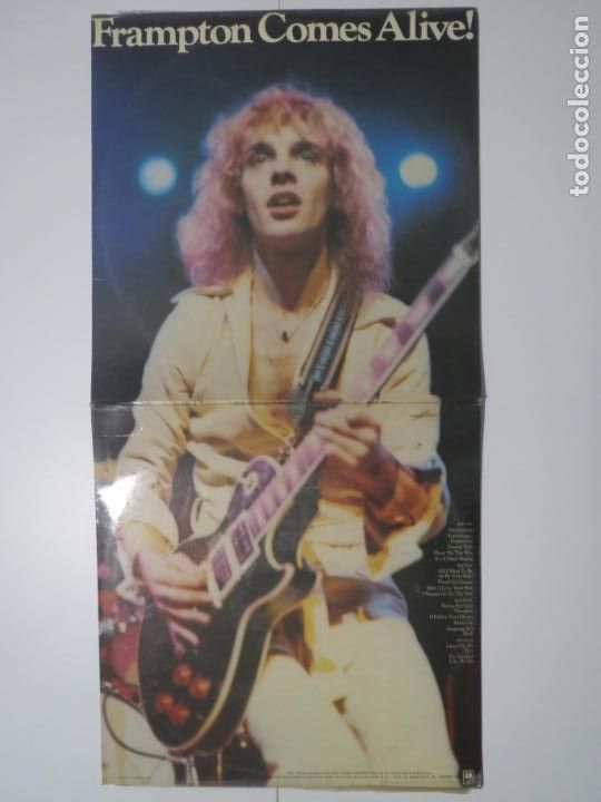 Discos de vinilo: PETER FRAMPTON COME ALIVE! A&M 1977 LP VINILO - Foto 3