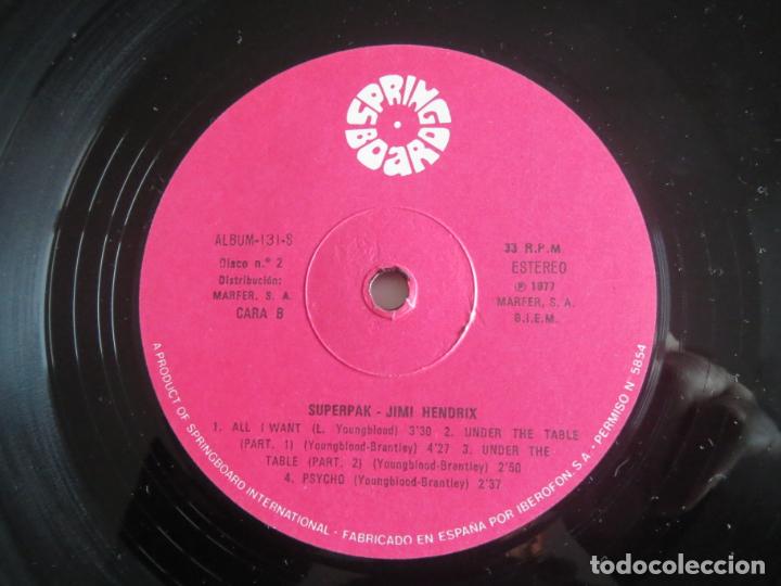Discos de vinilo: JIMI HENDRIX SUPERPAK 1977 LP VINILO - Foto 6