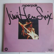 Discos de vinilo: JIMI HENDRIX SUPERPAK 1977 LP VINILO. Lote 224005350