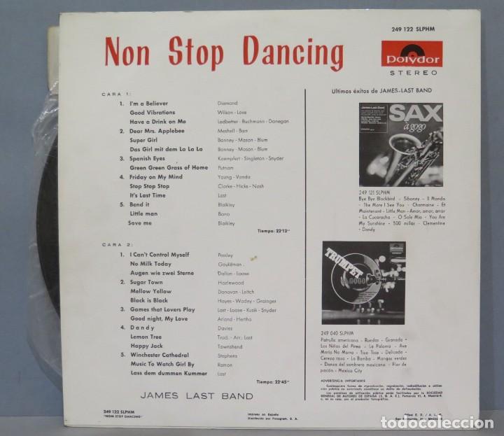 Discos de vinilo: LP. NON STOP DANCING. JAMES LAST BAND - Foto 2