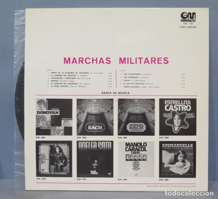 Discos de vinilo: LP. MARCHAS MILITARES - Foto 2