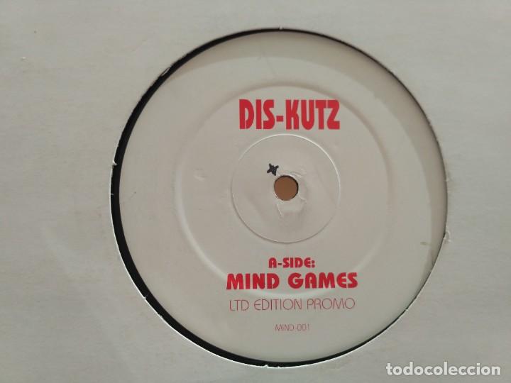 Discos de vinilo: Dis-Kutz - Mind Games / Burning - Foto 2