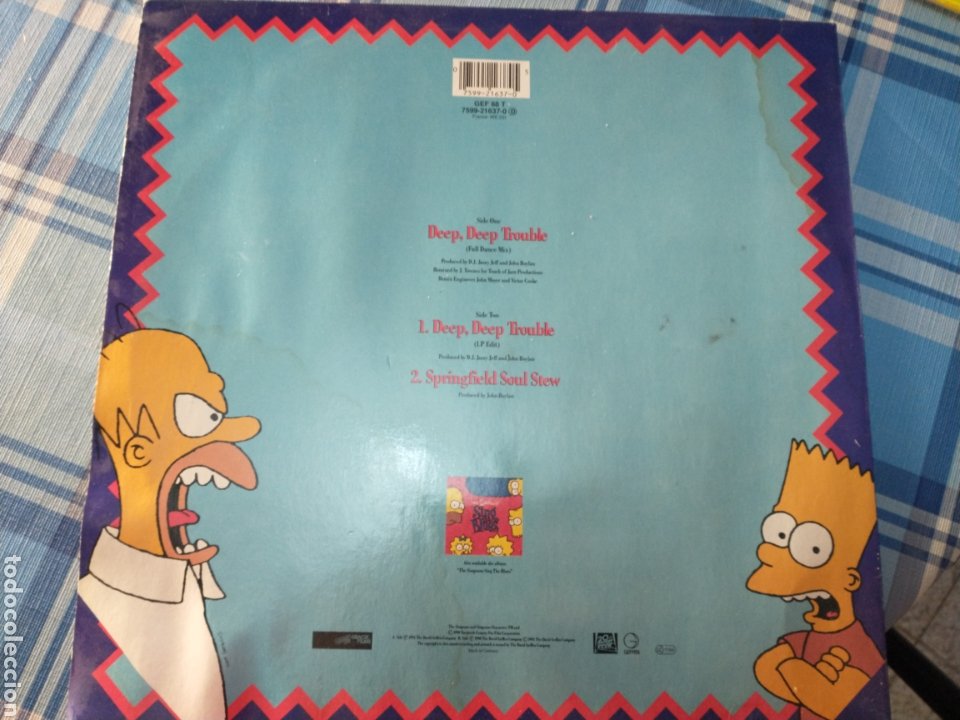 Discos de vinilo: The Simpsons maxisingle - Foto 2 - 224026246