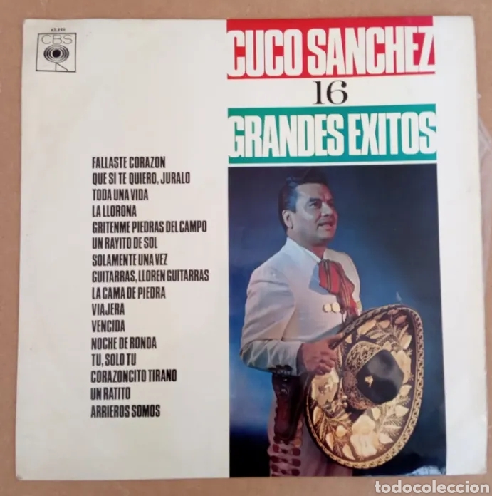 Discos de vinilo: LP Cuco S&aacute;nchez, 16 grandes exitos - Foto 1