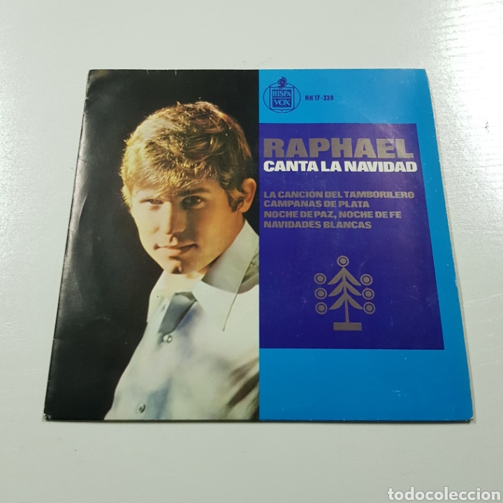 Discos de vinilo: RAPHAEL CANTA LA NAVIDAD - HISPAVOX - Foto 1