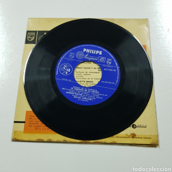 Discos de vinilo: MICHEL LEGRAND Y SU ORQUESTA 1959 - Foto 4