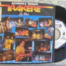 Discos de vinilo: IRAKERE EN VIVO -AGUANILE -SINGLE PROMO 1982 -PEDIDO MINIMO 3 EUROS