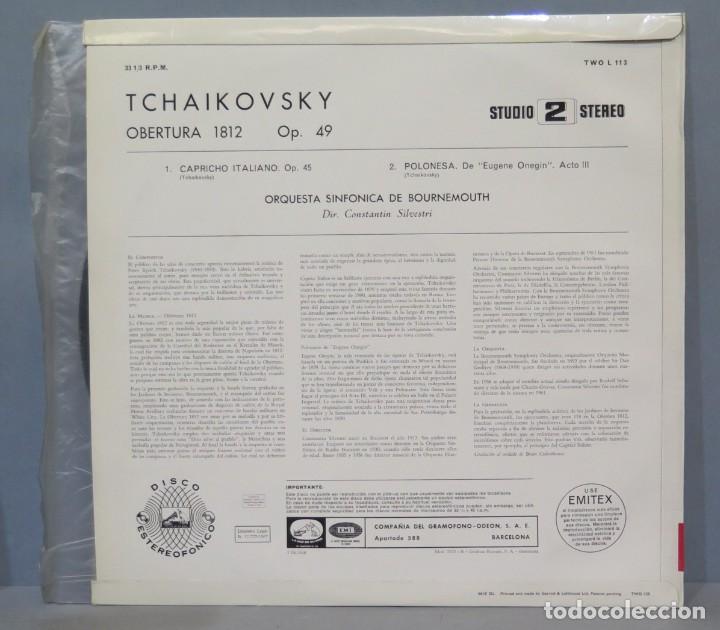 Discos de vinilo: LP. 1812. TCHAIKOVSKY - Foto 2